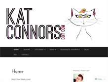 Tablet Screenshot of katconnors.com
